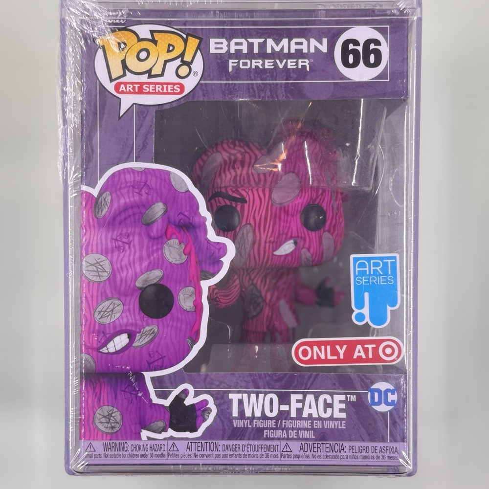 Funko POP Art Series DC Batman Forever Two-Face Vinyl Figure NIP